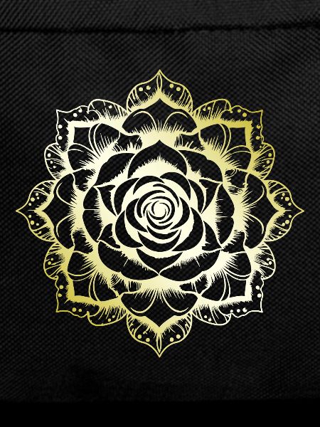 Rose Mandala gold