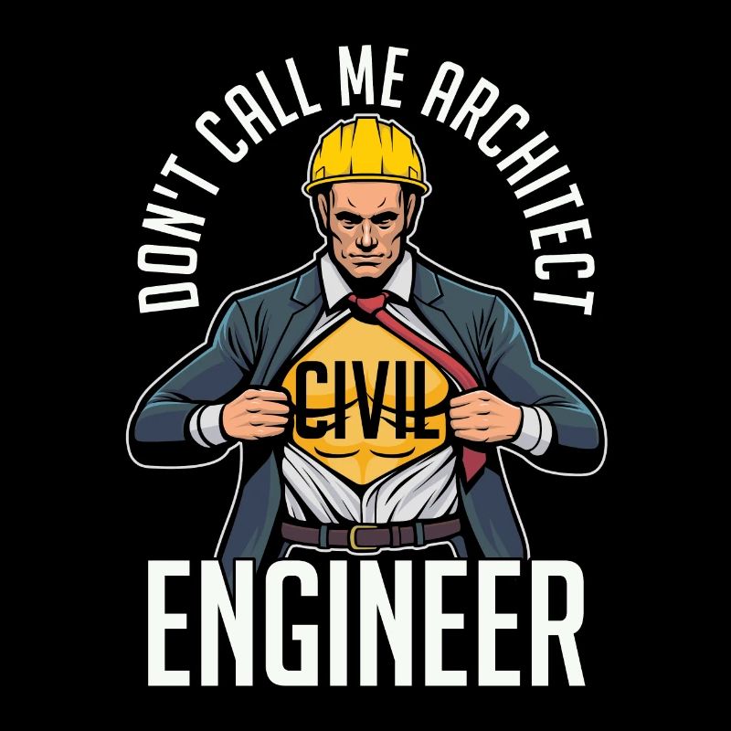 Civil Engineer Don't Call Me Architect Contractor
