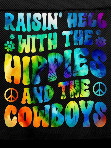 Tie dyeing peace
