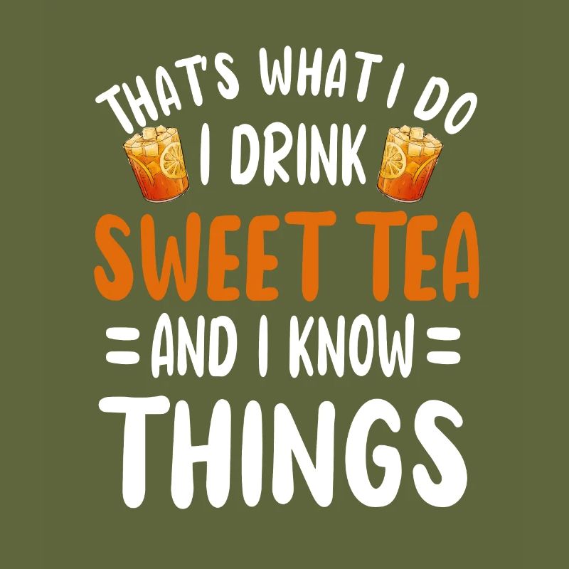 Cute Tea Outfit Refreshing Tea Drinker