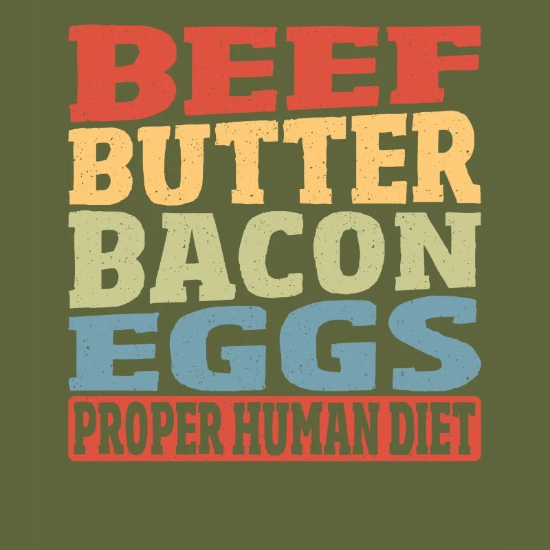 Beef Butter Bacon Eggs Proper Human Diet Keto