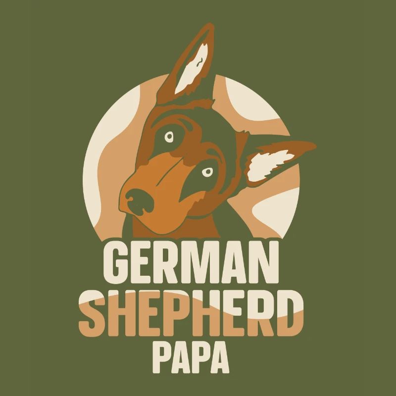 German Shepherd Daddy Lover Cute Pet