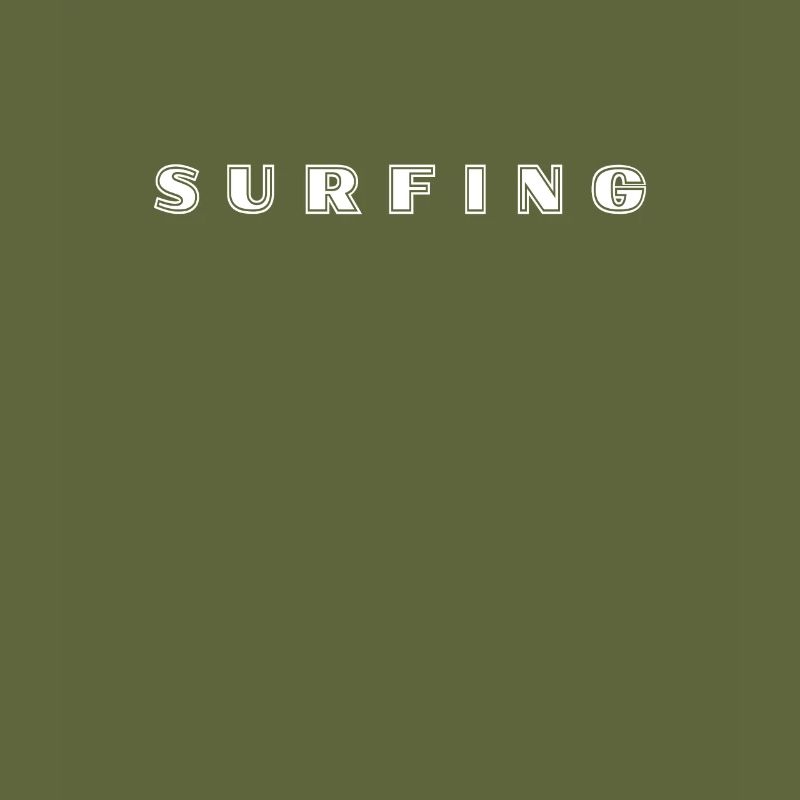 Lettrage de surf