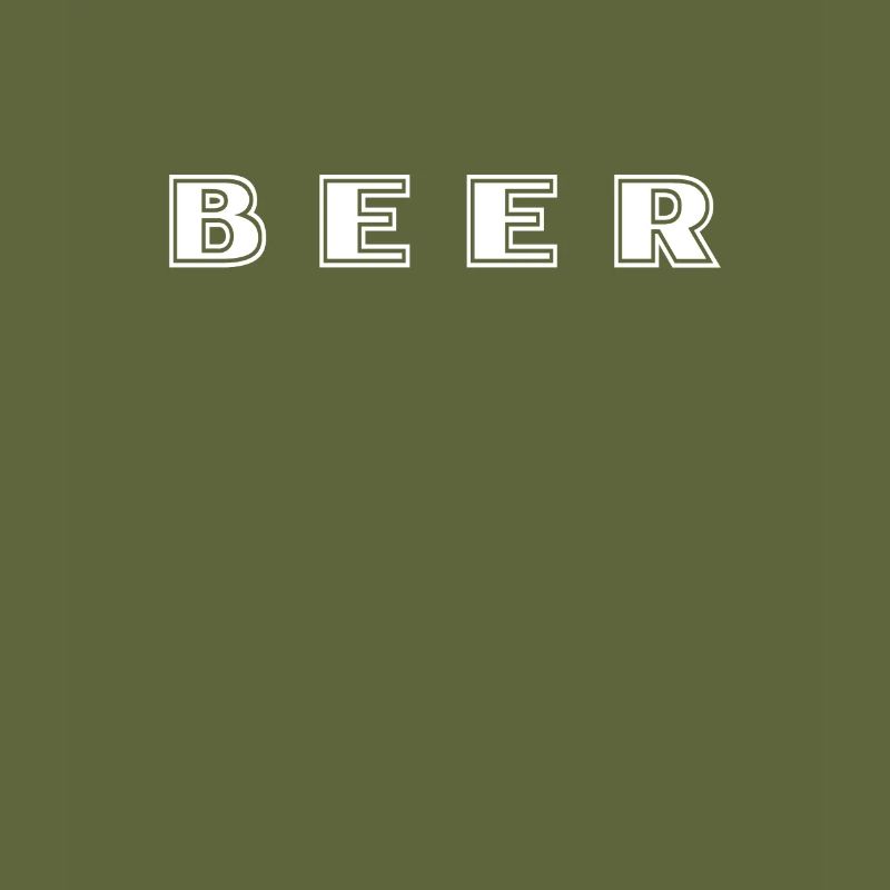 Beer lettering
