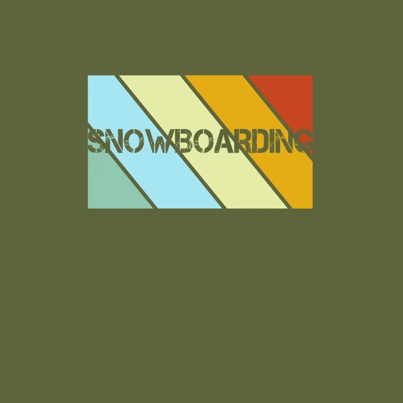 Snowboarding Retro