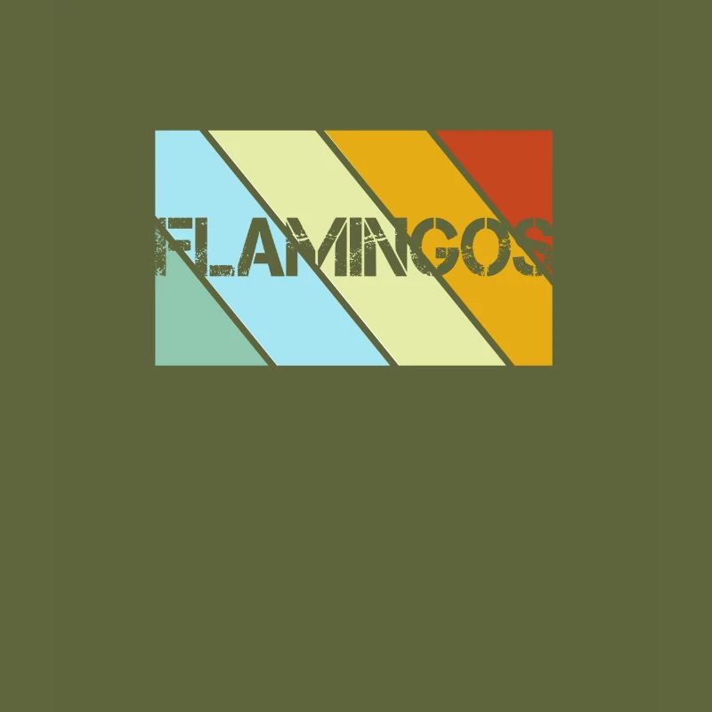 Flamingos Retro