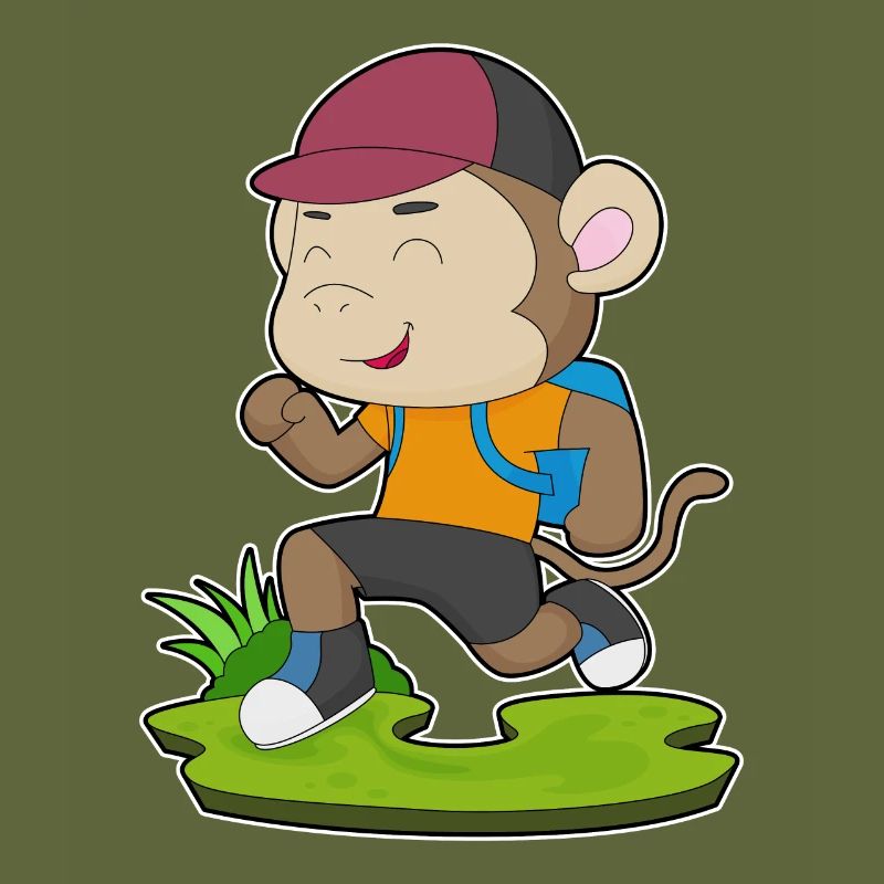 Monkey Wanderer Backpack