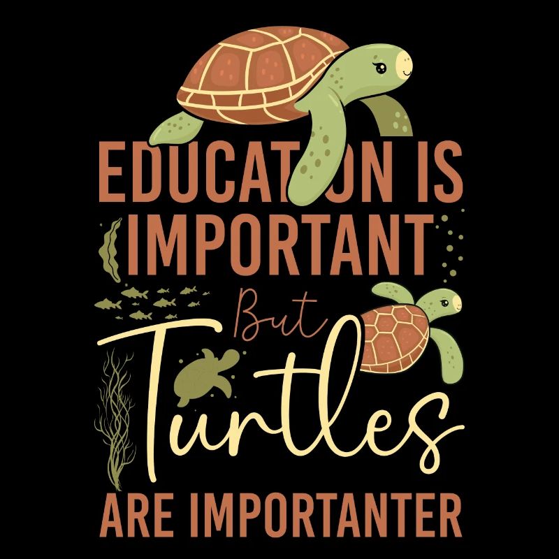 Sea Turtle Tortoise Education Is