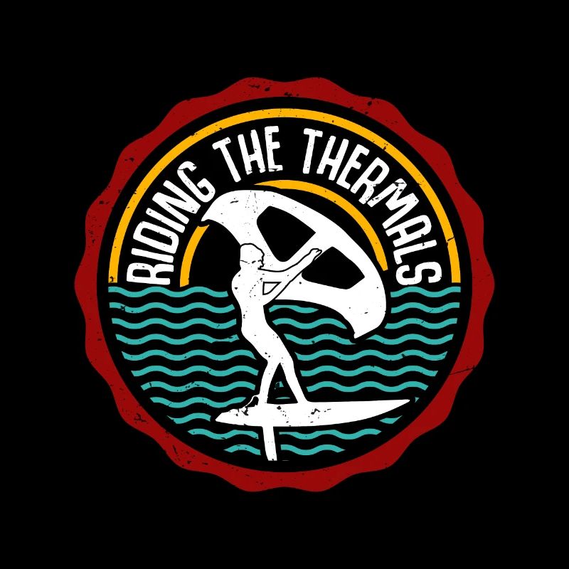 Riding the Thermals Hydrofoil Wingfoil Wingfoiling