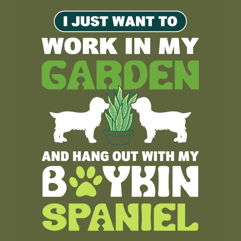 Travailler dans mon jardin et avec mon boykin