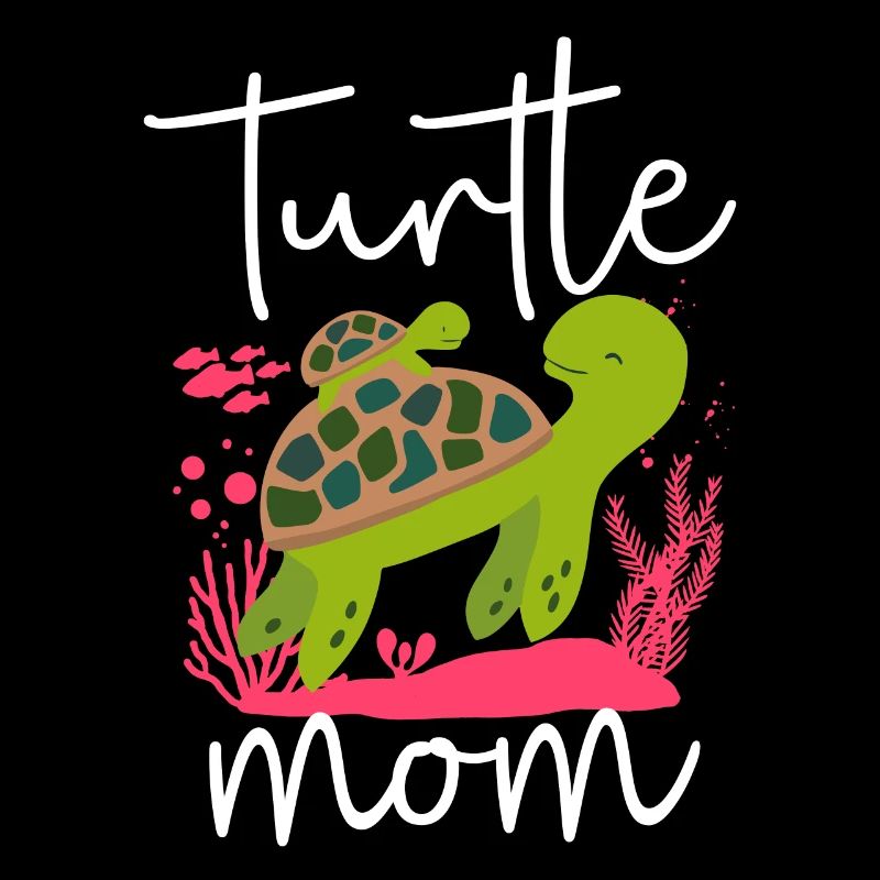 Sea Turtle Tortoise Mom Turtle Mom