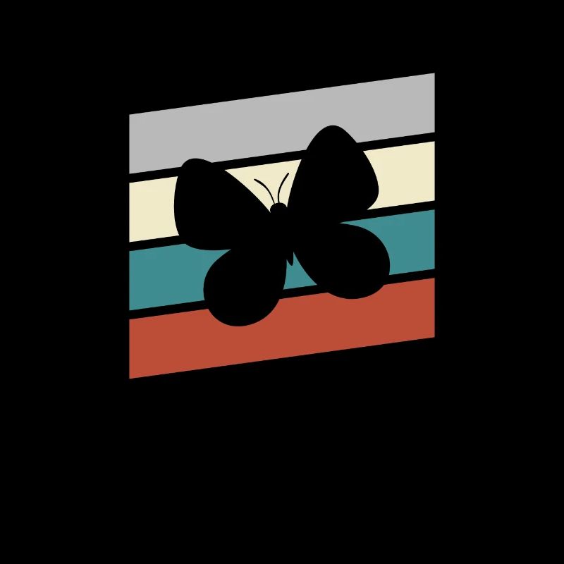 Schmetterling Retro