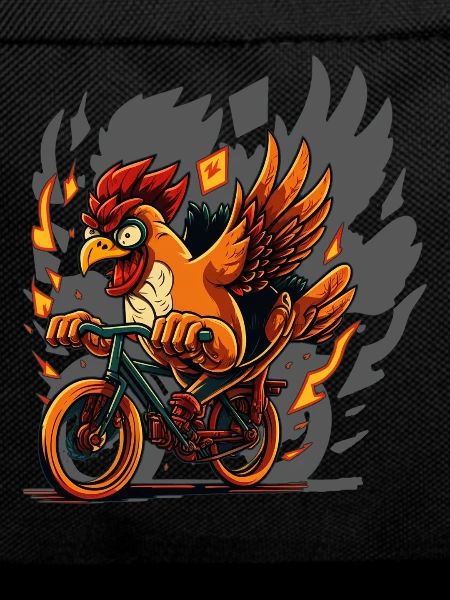 Poulet à vélo