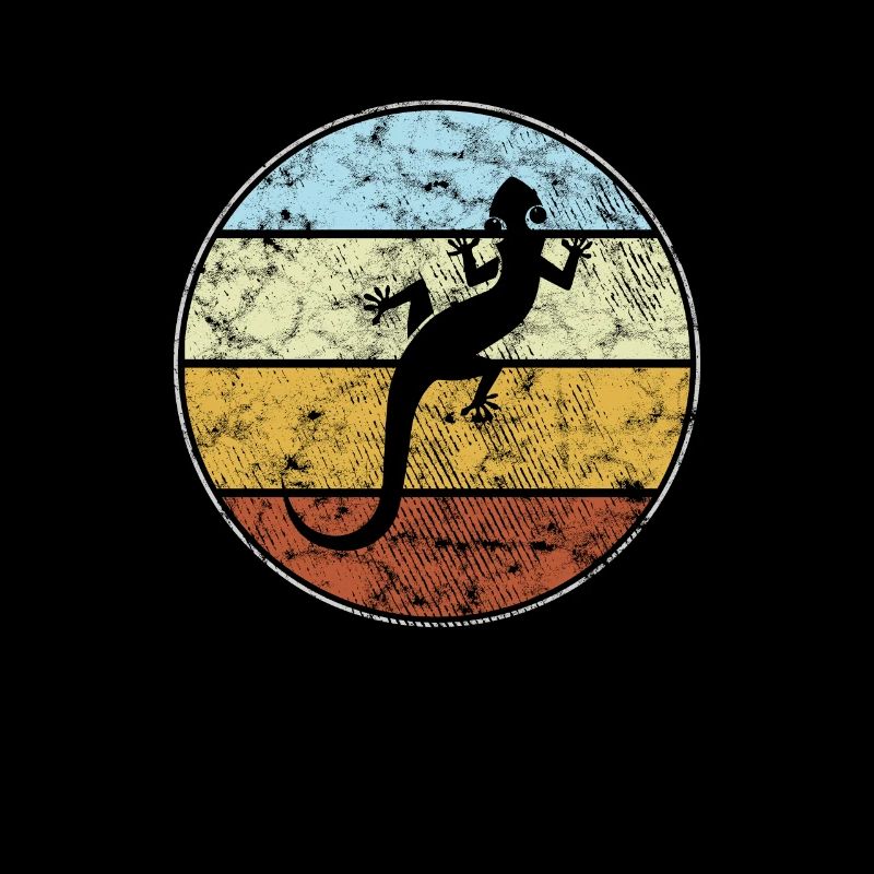 Eidechse Retro
