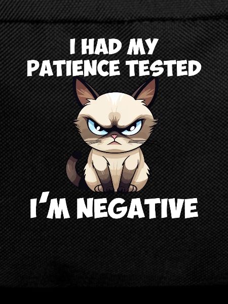 i had my patience tested