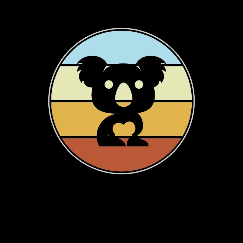 Koala Bär Retro