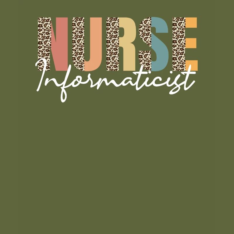 Informatique infirmière Modèle léopard