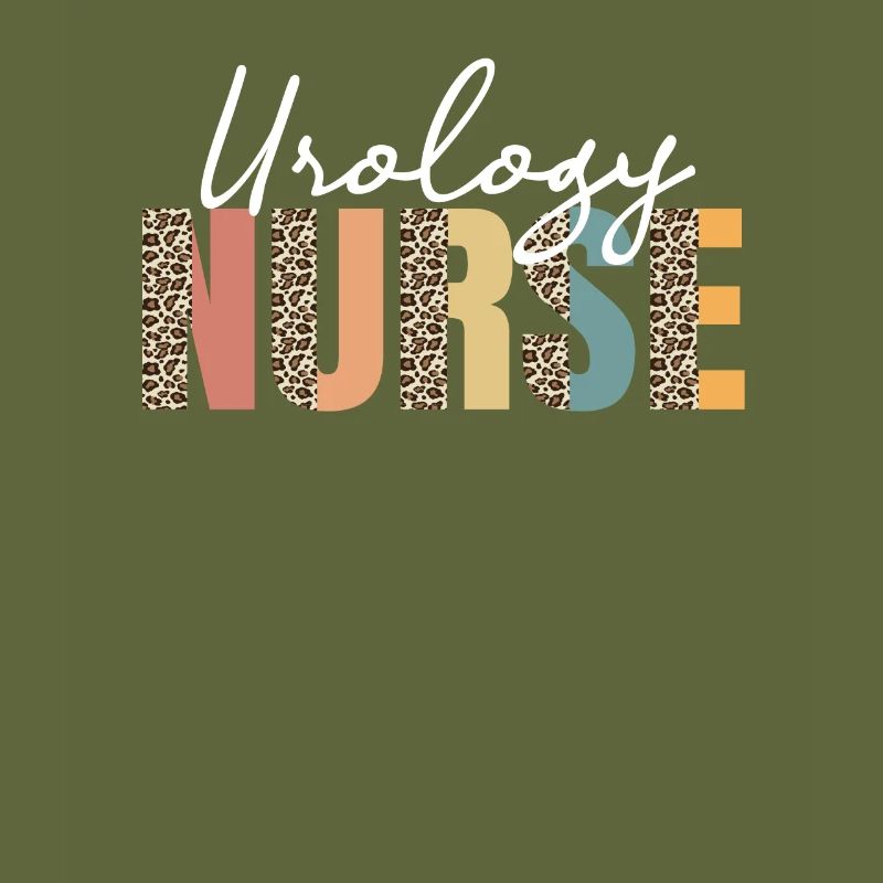 Urologie Infirmière Léopard Pattern