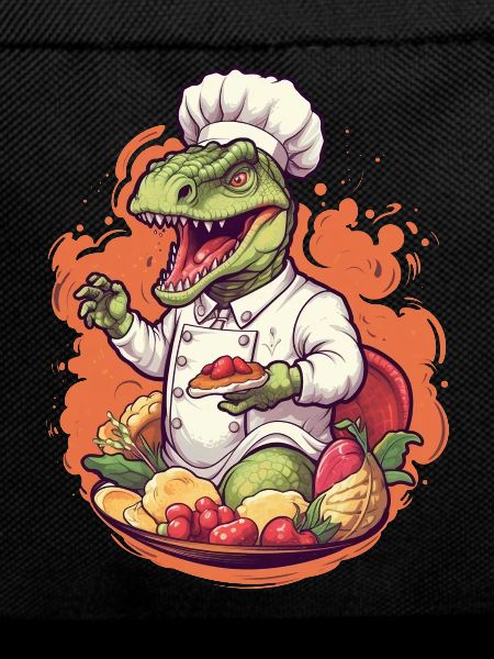 Chef dinosaure