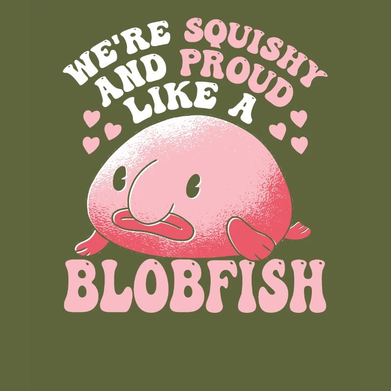 Fier comme un propriétaire de Blobfish L’amant de Blobfishe