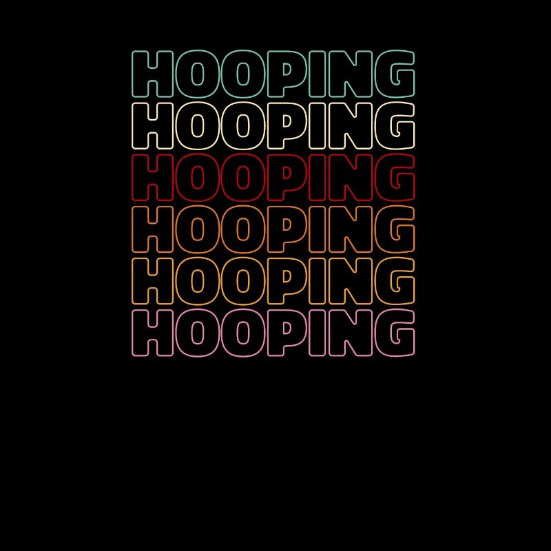 Retro Vintage Hooping Hooping Hula Hoops