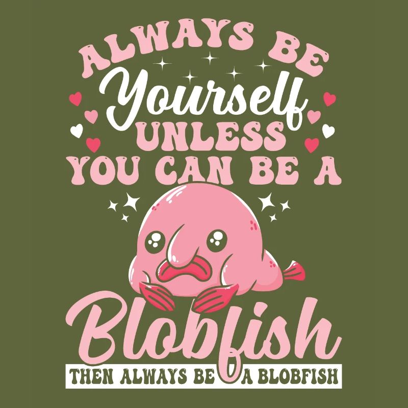 Soyez toujours vous-même, propriétaire de Blobfish,