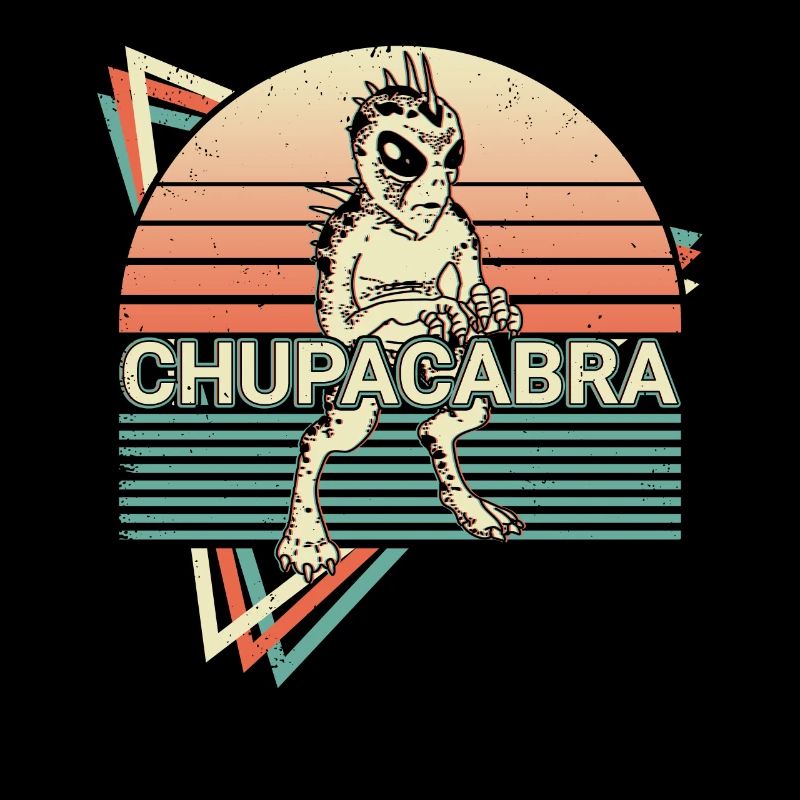 Chupacabra Crypto Cryptozoology Retro