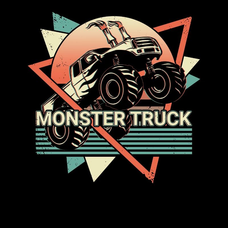 Monstertruck Retro