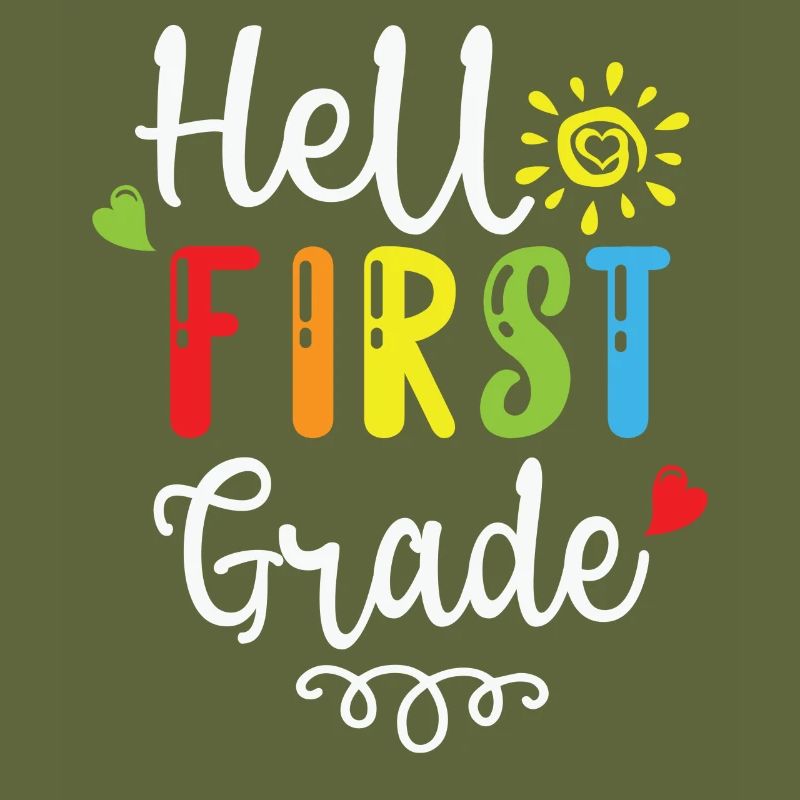 Hello 1st Grade Back To School First Day