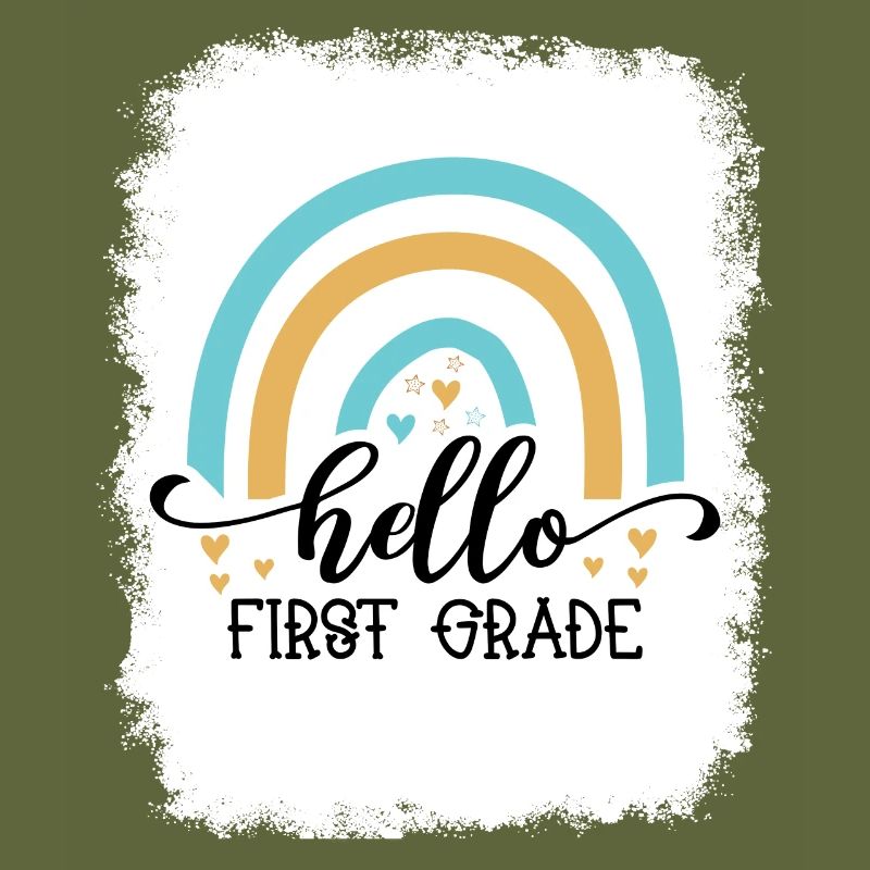 Hello 1st Grade Back To School First Day