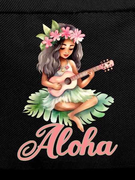 Urlaub Polynesier Strand Ukulele