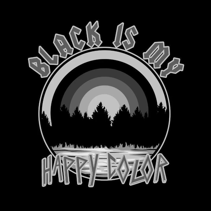 Le noir est ma couleur heureuse