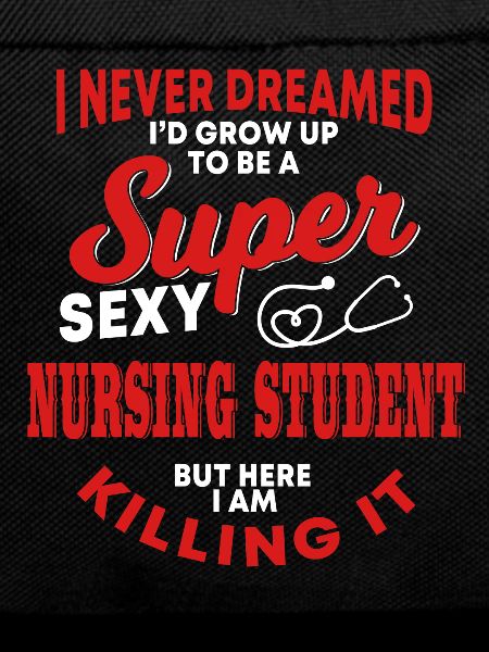 Funny nursing student who
