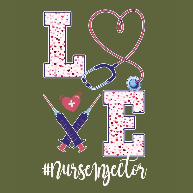 Ästhetikschwester Valentinstag Design