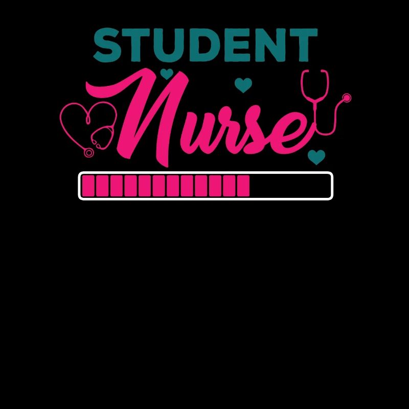 Funny student nurse wearing