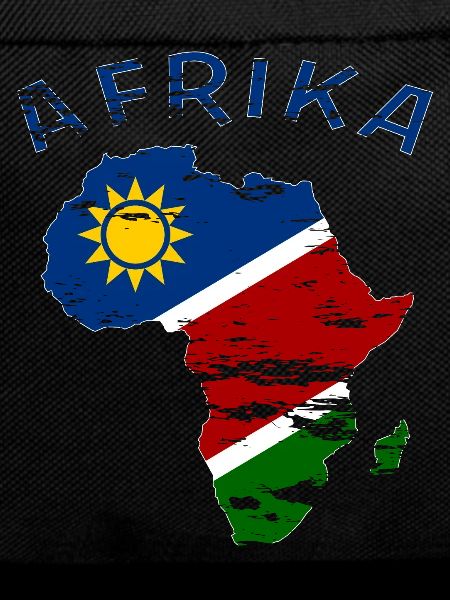 Namibia Map of Africa used
