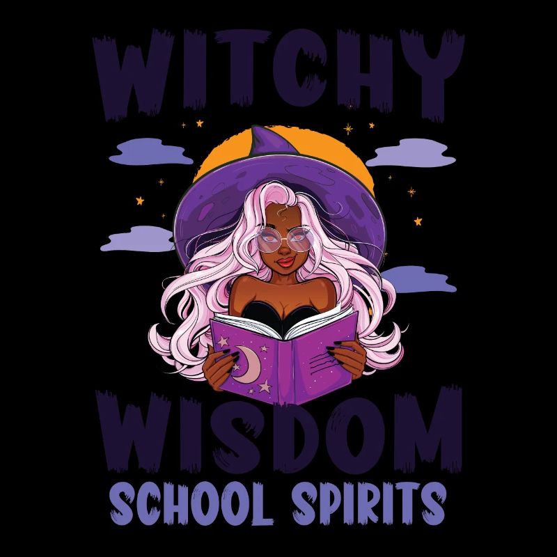 Witchcraft School Ghosts Teacher Halloween