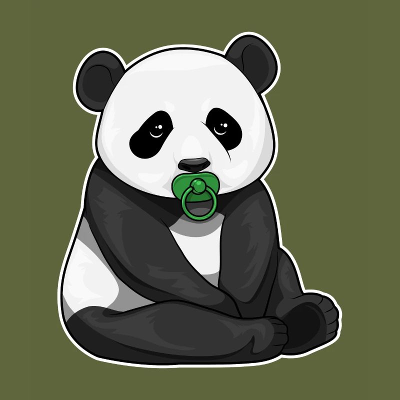 Panda pacifier