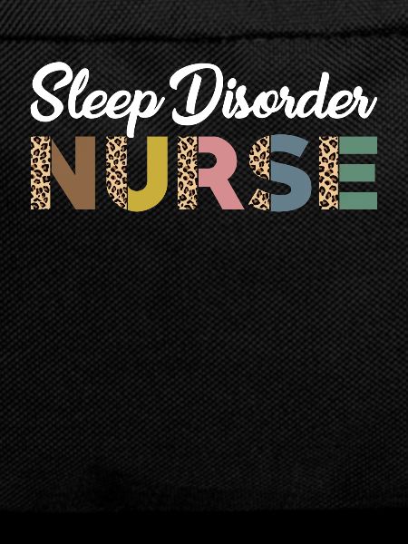 Sleep Lab Nurse Leopard Print