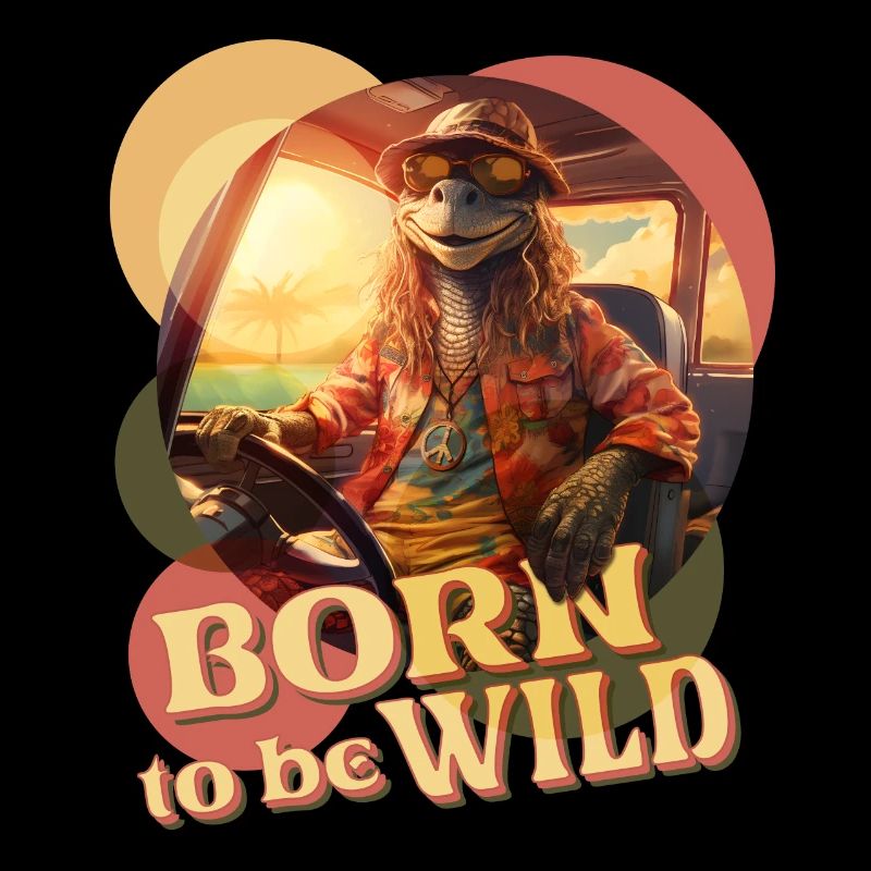 . Adventurous Hippie Iguana