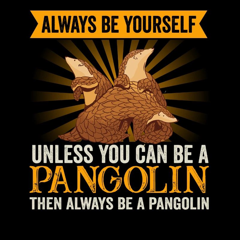 Seien Sie Immer Ein Pangolin-besitzer, Der Tiere