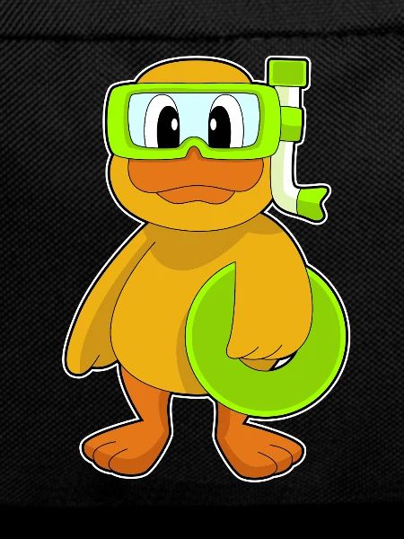 Duck Diver Snorkel Diving
