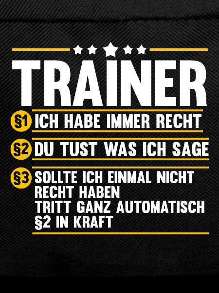 Sportmannschaft Trainer