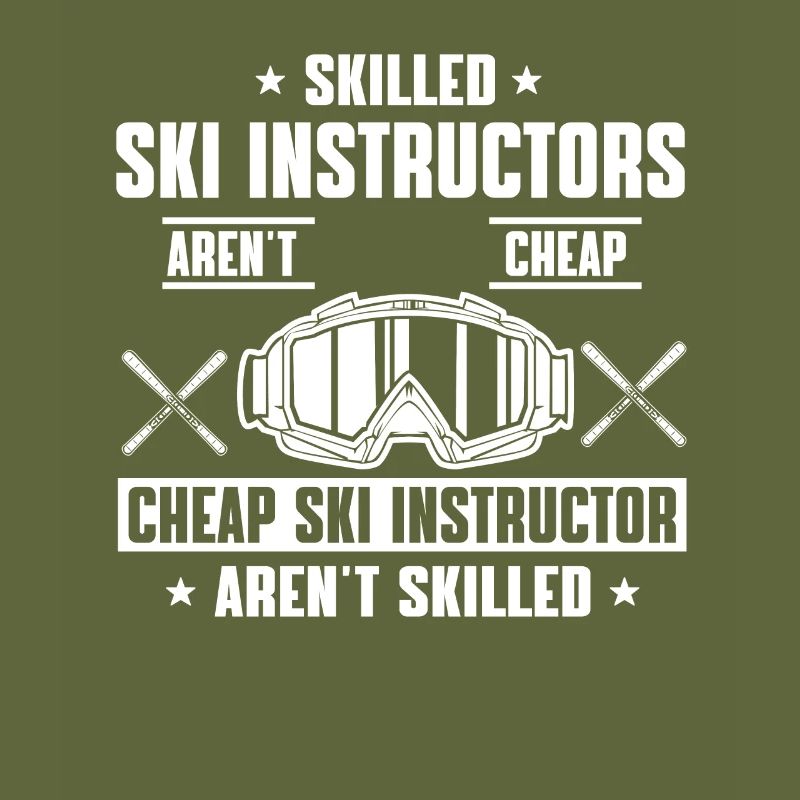 Funny ski instructor saying