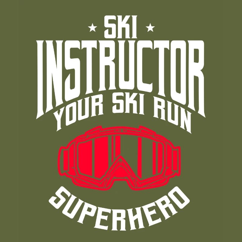 Funny Ski Instructor Gift