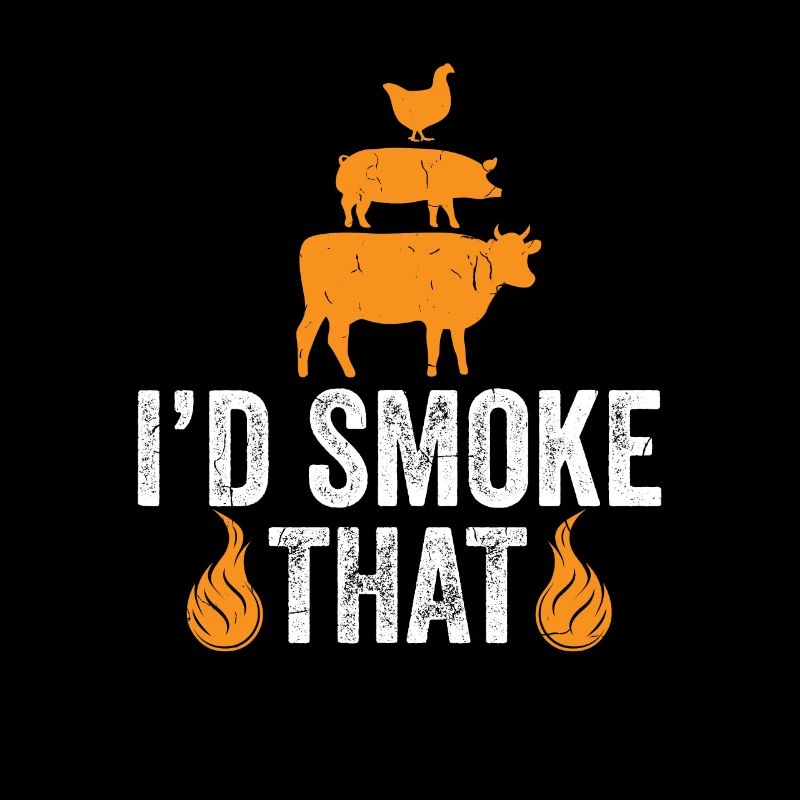 Barbeque I'd Smoke That Smoke Grilled