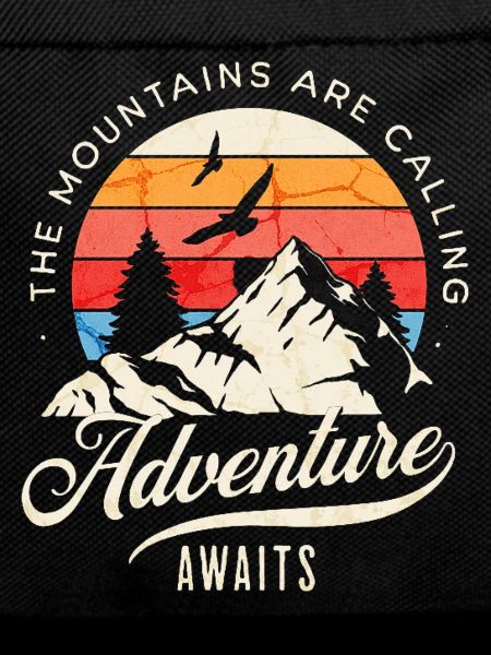 mountain, hiking, adventurer