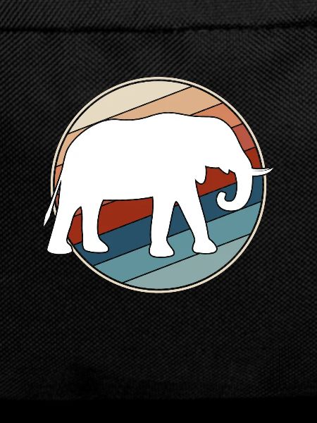 Elephant retro