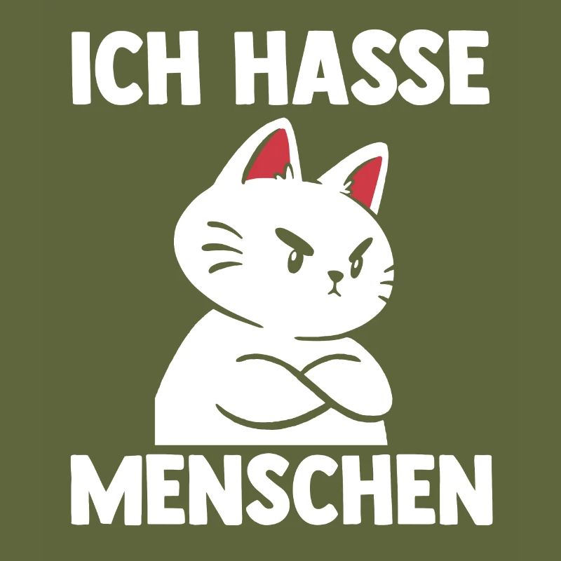 Katze Ich Hasse Menschen