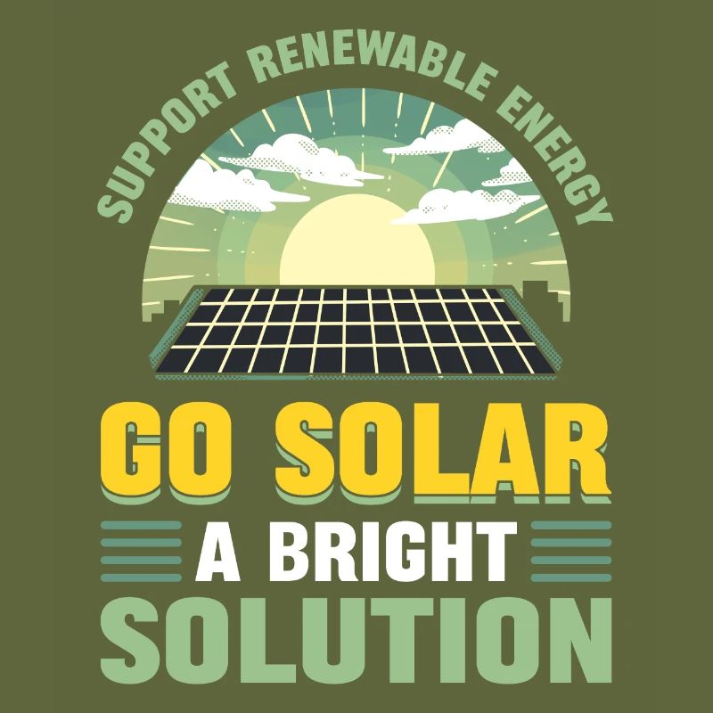 Support Renewable Energy Go Solar A Bright